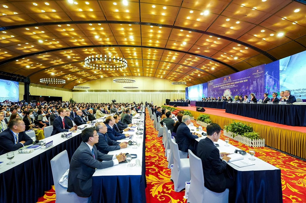 Huy động 5.000 nhân công cùng 14.000 tấn cốt thép, 34.000m2 đá, xây dựng nên Trung tâm Hội nghị lớn nhất Việt Nam - ảnh 5