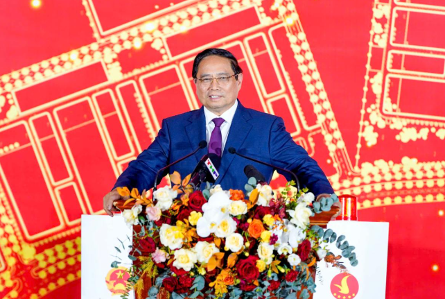 Dự lễ khởi công nhà máy nhiệt điện lớn nhất Việt Nam của Vingroup, Thủ tướng bày tỏ hy vọng- Ảnh 4. Dự lễ khởi công nhà máy nhiệt điện lớn nhất Việt Nam của Vingroup, Thủ tướng bày tỏ hy vọng- Ảnh 4.