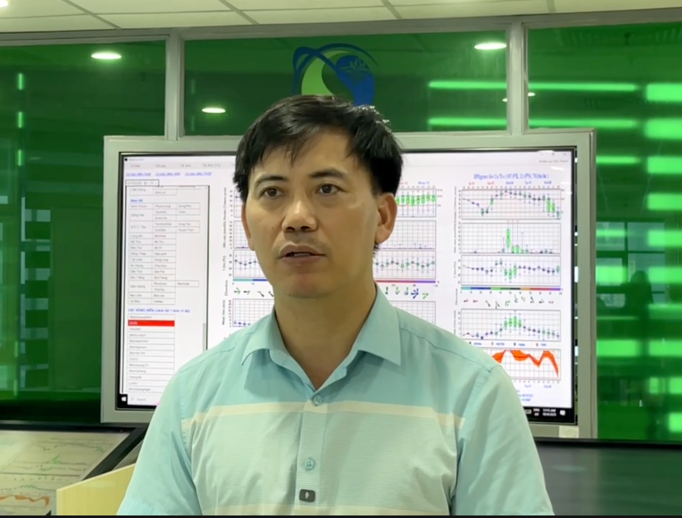 Ông Nguyễn Văn Hưởng, Trưởng phòng Dự báo Thời tiết của Trung tâm Dự báo Khí tượng Thuỷ văn Quốc gia. anh-man-hinh-2025-10-04-luc-145333.png