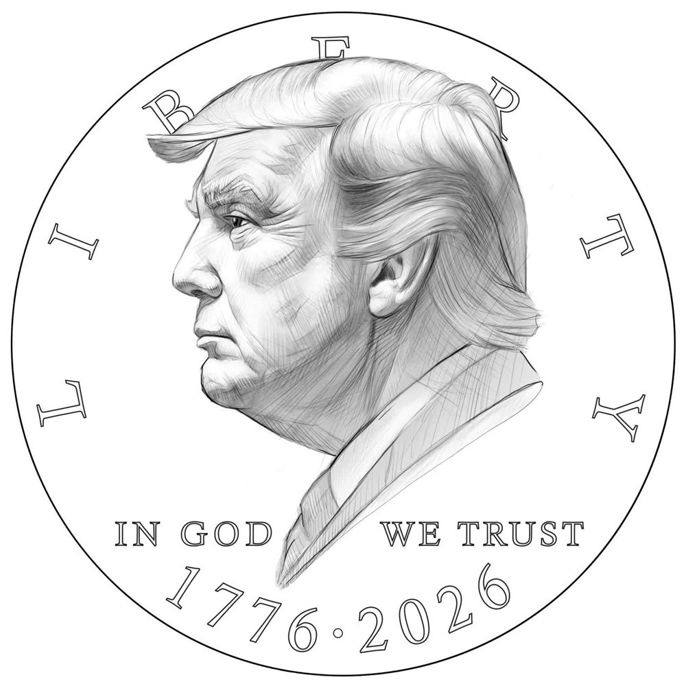 Mỹ chuẩn bị phát hành đồng xu 1 USD in hình ông Donald Trump - ảnh 2