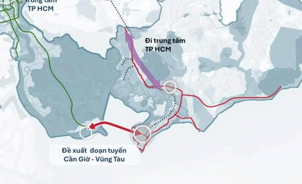 Vingroup (VIC) đề xuất làm tuyến đường vượt biển kết nối khu vực có đô thị lấn biển lớn nhất Việt Nam đến Vũng Tàu- Ảnh 1.