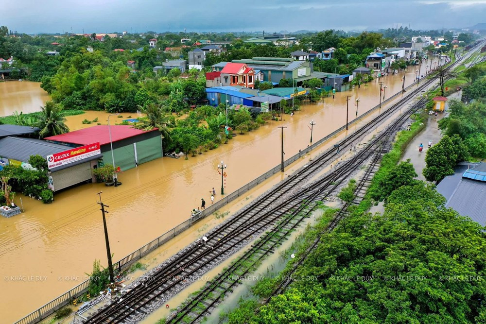 Lũ kỷ lục tại Thái Nguyên, vượt bão lịch sử Yagi - ảnh 5