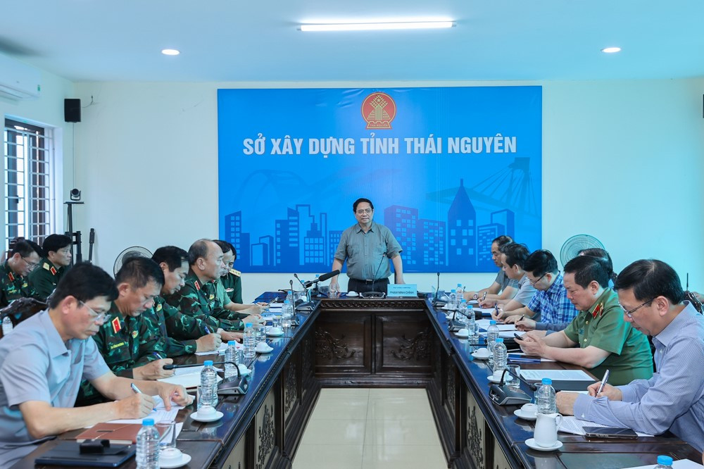Thủ tướng chỉ đạo Thái Nguyên khẩn trương xây dựng đê chống lụt kiên cố hai bên sông Cầu - ảnh 3