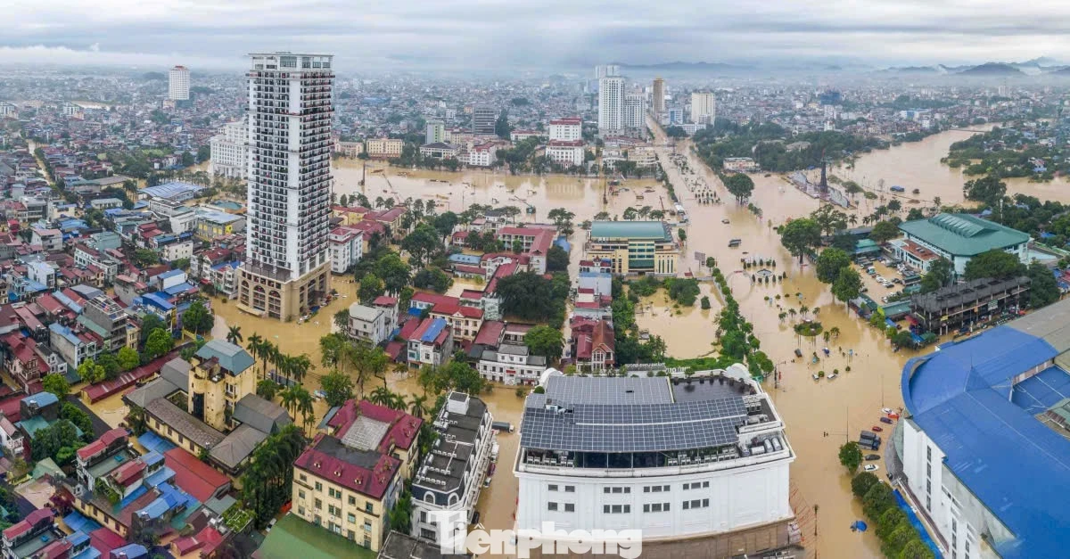 Mưa lũ tại Thái Nguyên làm 4 người chết, nhiều xã phường bị ngập sâu và cô lập