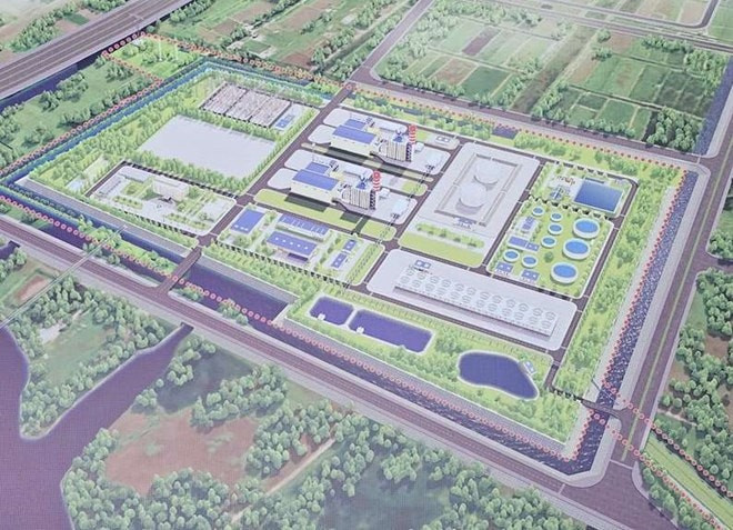 Khi đi vào vận hành, dự án Nhà máy nhiệt điện LNG Thái Bình sẽ cung cấp cho hệ thống điện quốc gia khoảng 6 - 10 tỉ kWh mỗi năm. Ảnh: BCT
