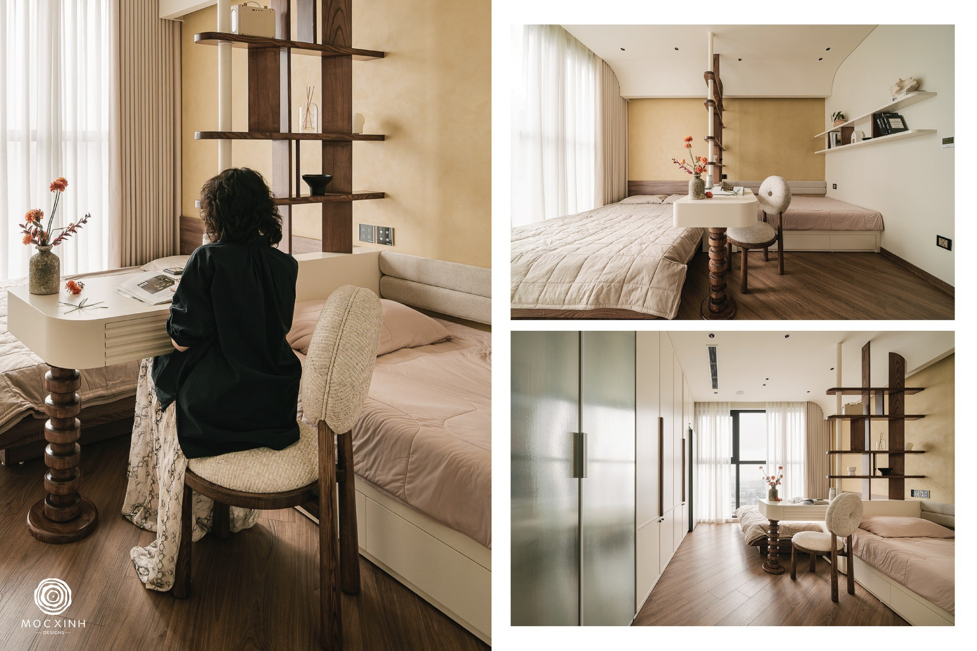 Cải tạo căn hộ 130m2 thành chốn bình yên: Tôn trọng sự tĩnh lặng và kết nối- Ảnh 6. Cải tạo căn hộ 130m2 thành chốn bình yên: Tôn trọng sự tĩnh lặng và kết nối- Ảnh 6.