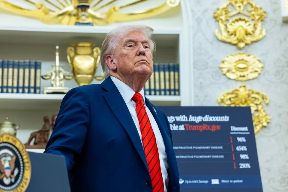 Tổng thống Mỹ Donald Trump. (Ảnh: EPA) c4f70f6443391abf63bd601bac506736.jpg