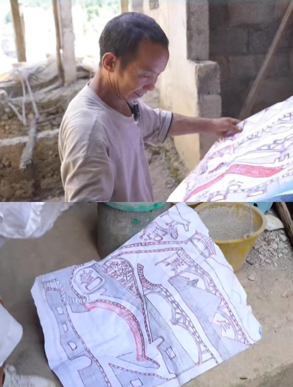 'Biệt thự điên' của một nông dân xây ròng rã 10 năm gây sốt mạng, mỗi ngày cả vạn khách thăm- Ảnh 2.
