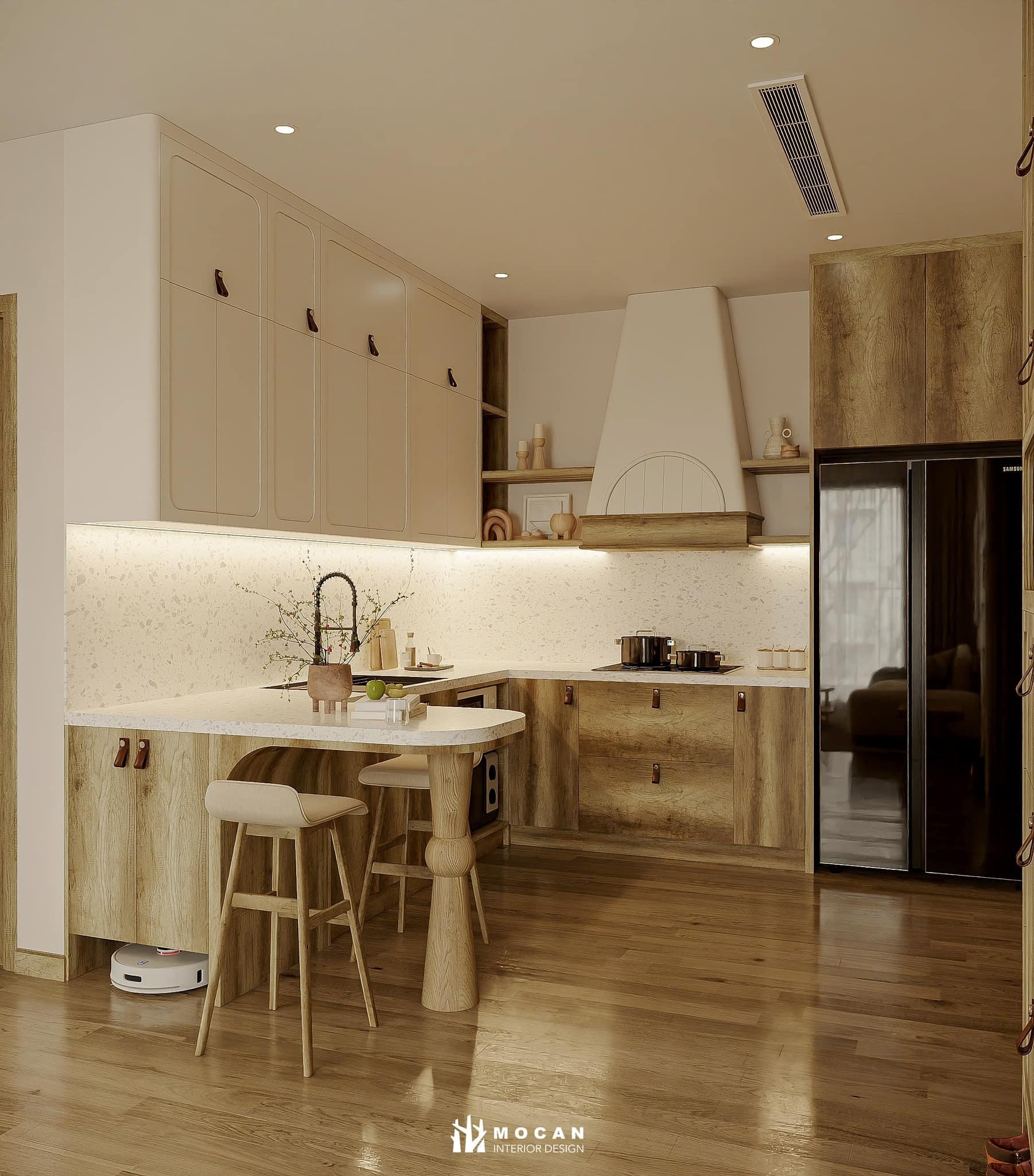 Lối sống tối giản và ấm áp trong căn hộ lấy gỗ làm chủ đạo- Ảnh 4. Lối sống tối giản và ấm áp trong căn hộ lấy gỗ làm chủ đạo- Ảnh 4.