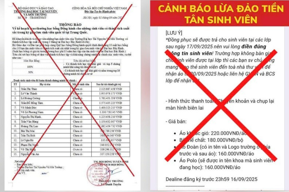 Nhiều trường đại học liên tiếp phát ‘báo động’, sinh viên và phụ huynh chú ý! - ảnh 2