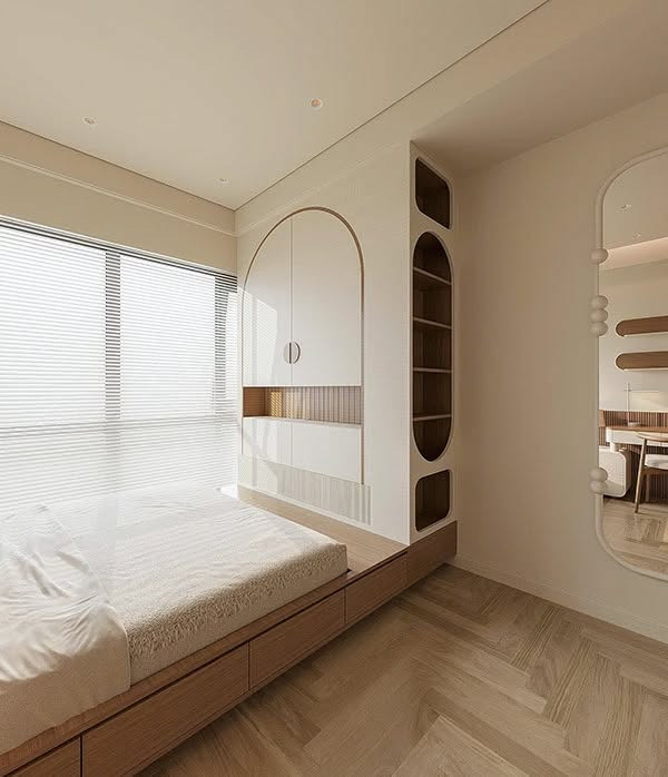 Triết lý 'ít mà tinh tế' của căn hộ thể hiện qua sự hòa quyện giữa tối giản và phong cách Nhật - Bắc Âu- Ảnh 8.