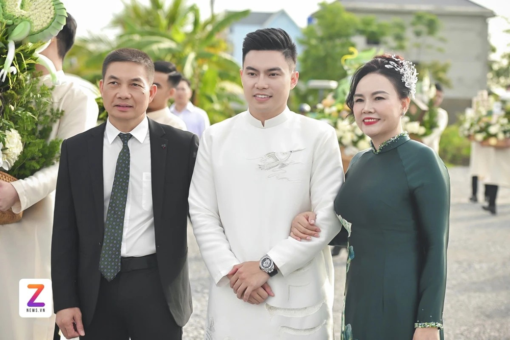 Lễ nạp tài của Hoa hậu Đỗ Thị Hà và chồng thiếu gia tập đoàn nghìn tỷ - ảnh 2