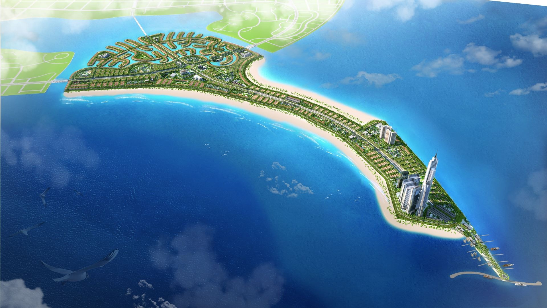 Siêu dự án lấn biển Cần Giờ 2.870ha được miễn giấy phép xây dựng