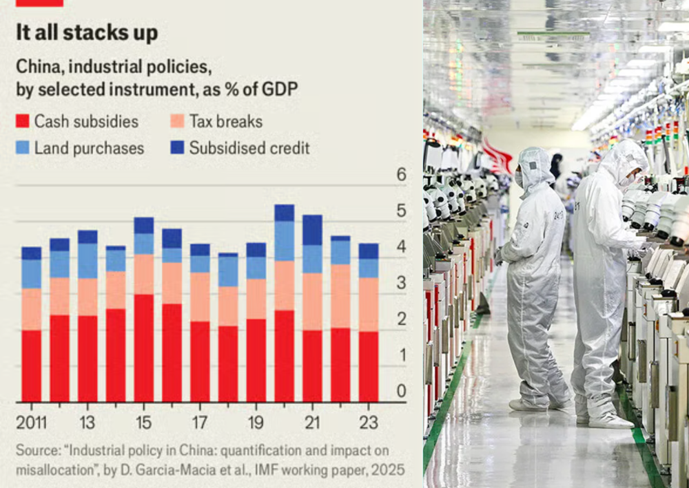 Trung Quốc mất 370 tỷ USD mỗi năm vì chính sách công nghiệp tạo ra cảnh dư thừa xe điện và robot - ảnh 2