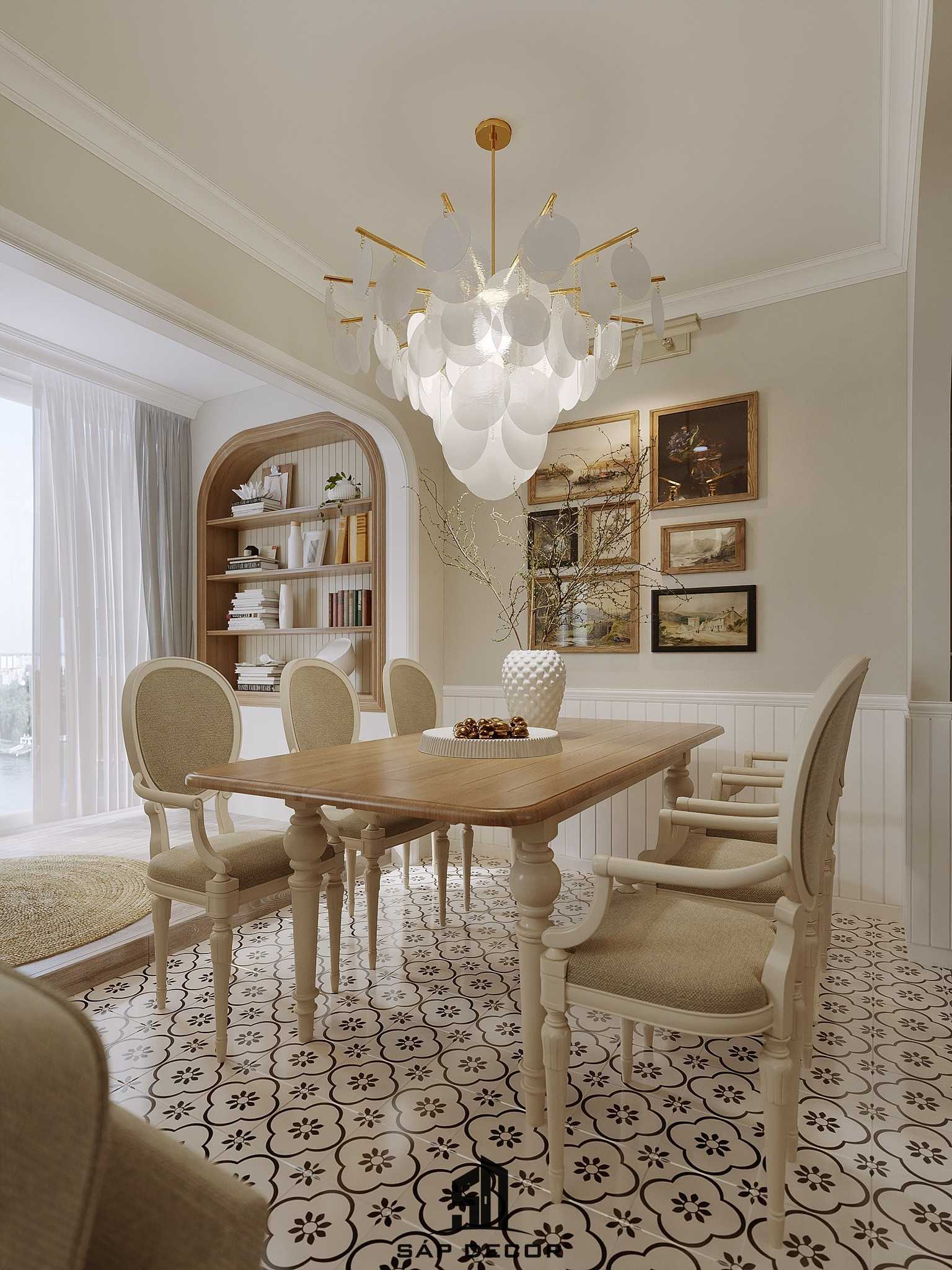 Hòa mình vào không gian sống tân cổ điển Bắc Âu trong căn hộ với nội thất chỉ 70 triệu đồng- Ảnh 5.