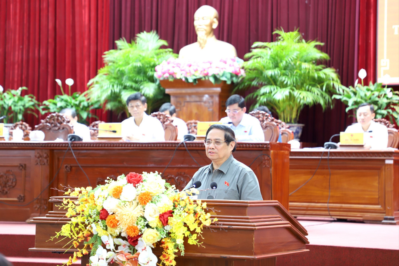 Thủ tướng Chính phủ Phạm Minh Chính phát biểu. Ảnh: Nhật Huy. img-9543-8845.jpg