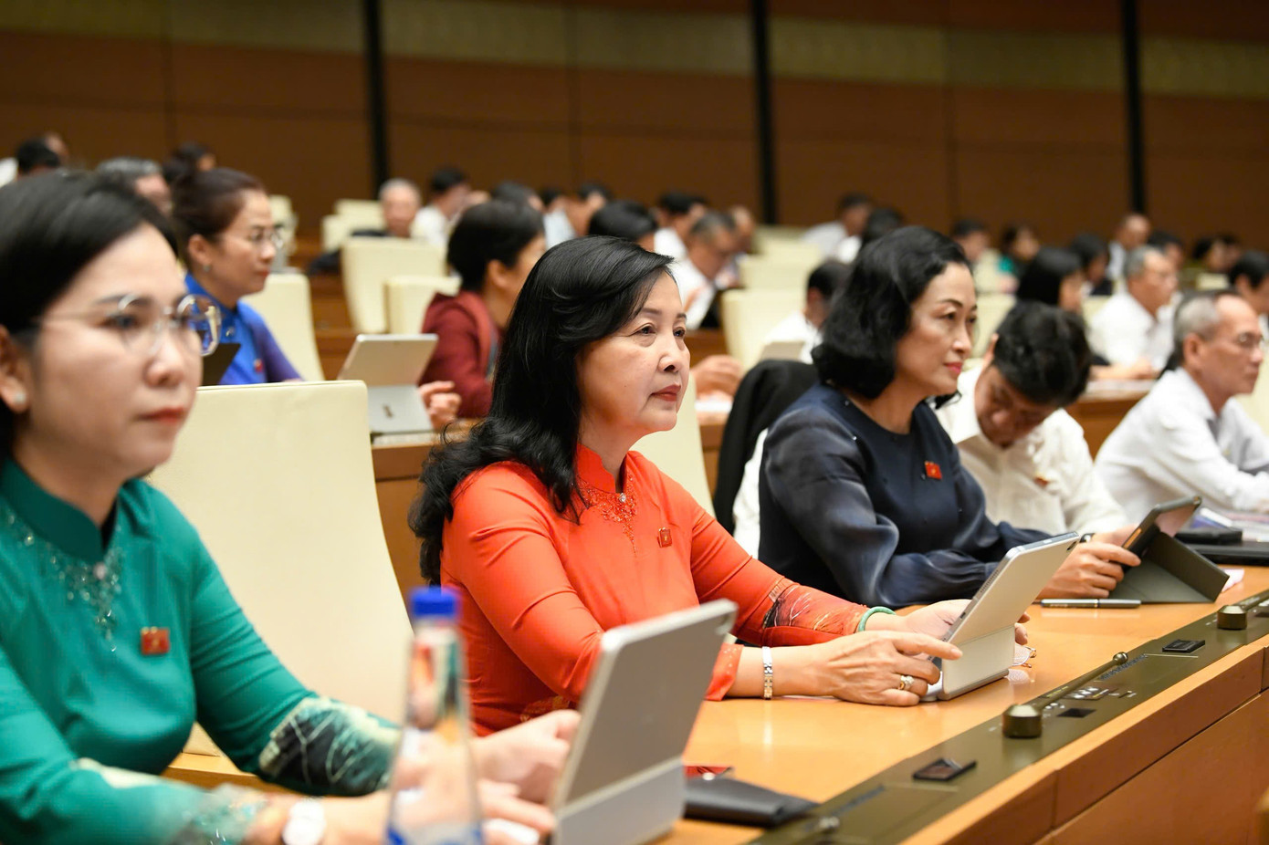 Các đại biểu Quốc hội tại phiên họp ngày 20/10. Ảnh: Như Ý 2010ktnn2.jpg