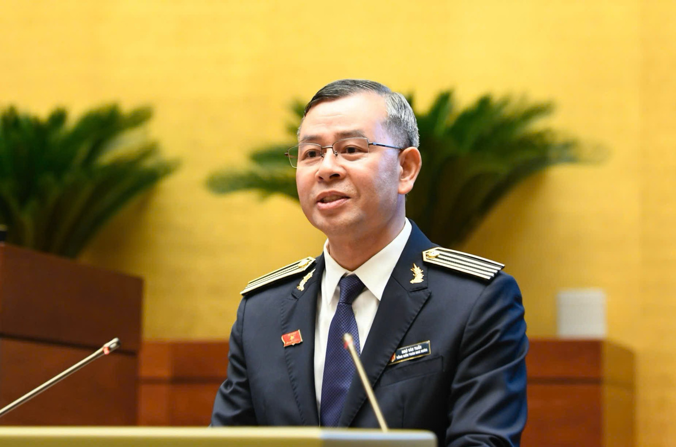 Tổng Kiểm toán Nhà nước Ngô Văn Tuấn. Ảnh: Như Ý 2010ktnn1.jpg
