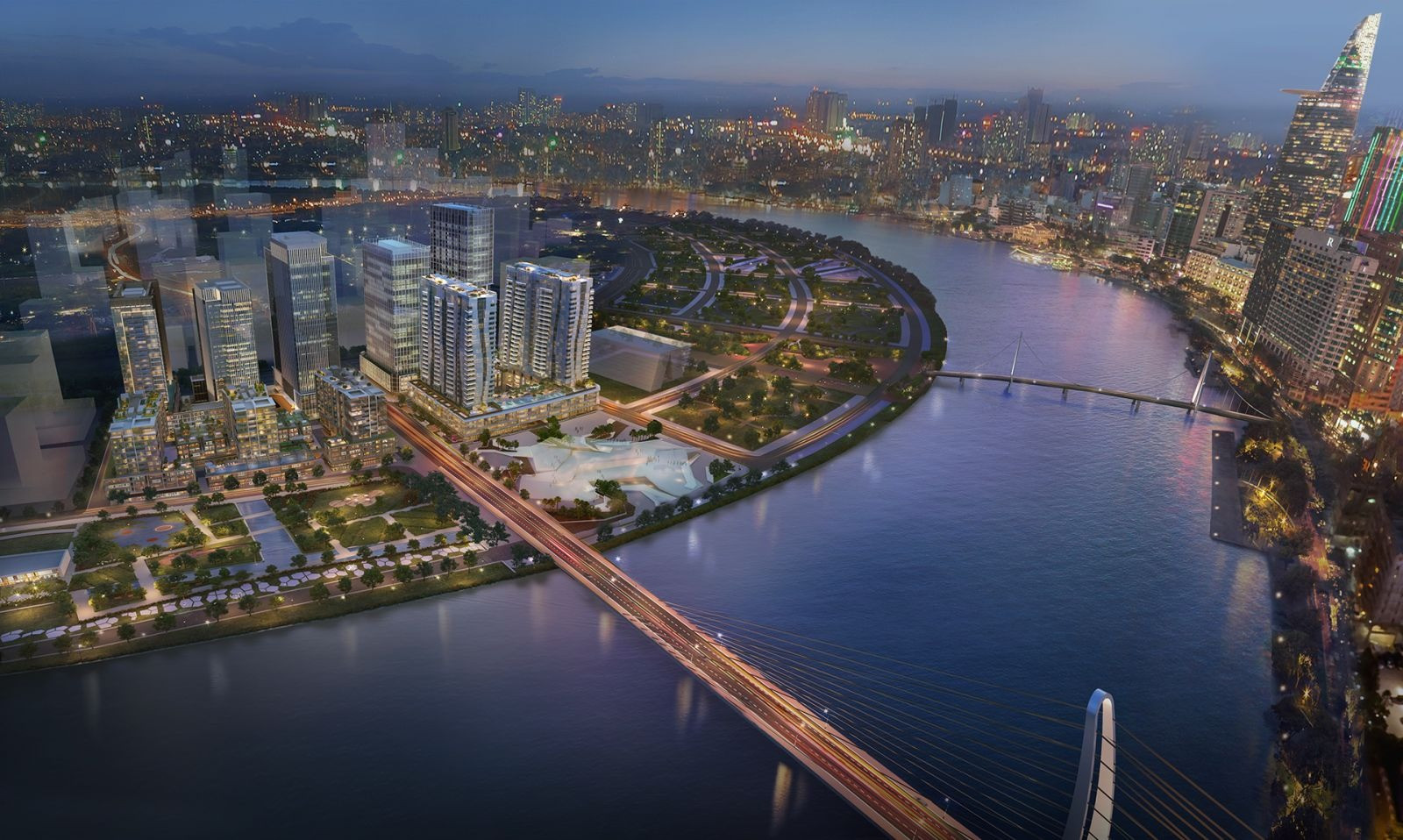 'Bàn đạp' từ The Metropole Thủ Thiêm đến đại dự án mới quy mô gần 10ha của Sơn Kim Land- Ảnh 1. 'Bàn đạp' từ The Metropole Thủ Thiêm đến đại dự án mới quy mô gần 10ha của Sơn Kim Land- Ảnh 1.