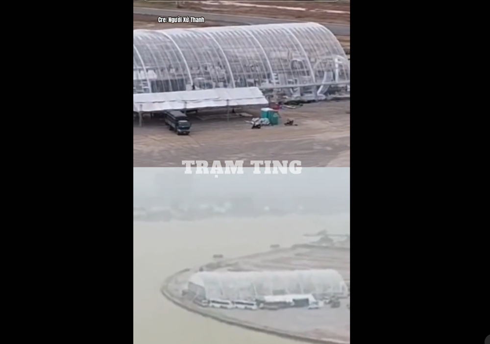 Tình hình rạp cưới hơn 2.000m2 của Hoa hậu Đỗ Thị Hà và thiếu gia Tập đoàn Sơn Hải - ảnh 5