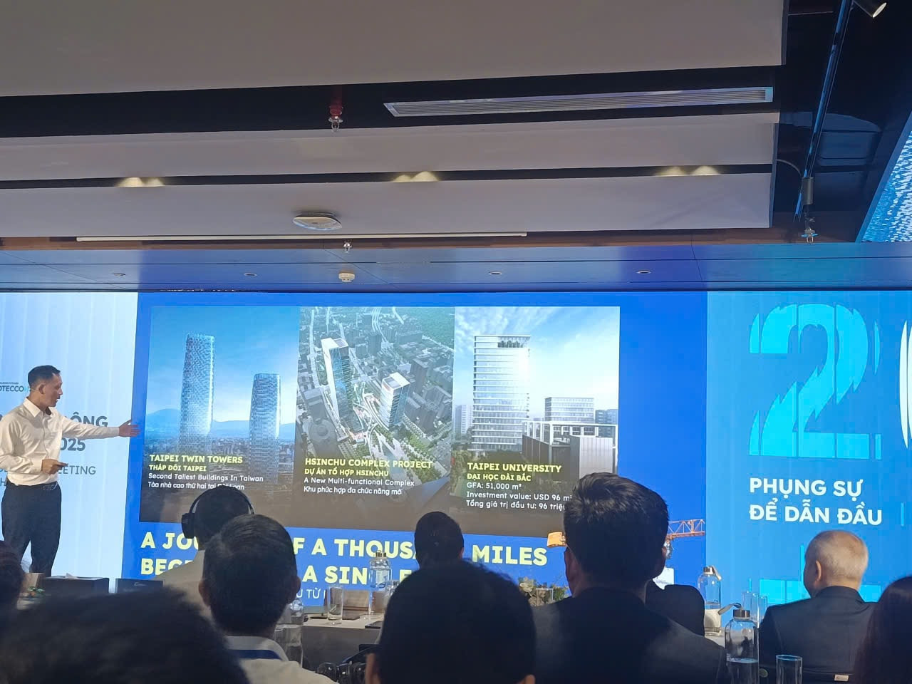 Phó Tổng Giám đốc Trần Ngọc Hải chia sẻ về 3 dự án CTD đang thực hiện ở Đài Loan