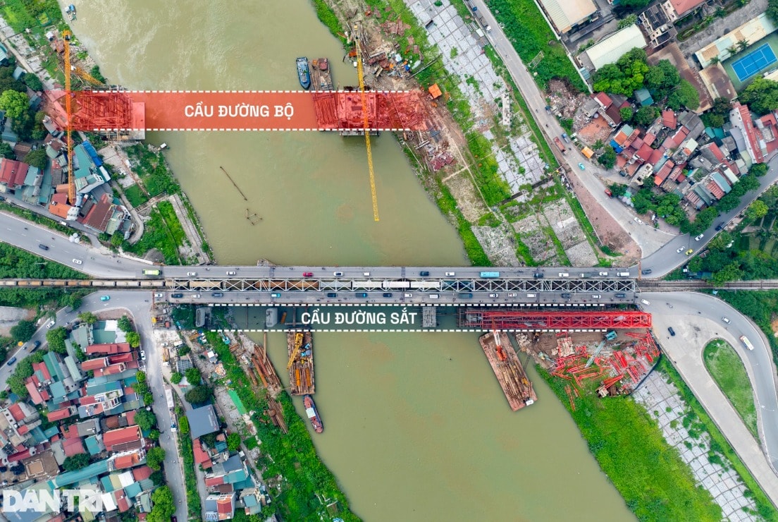 2 cây cầu gần 2.000 tỷ thay thế cho cầu hơn 100 tuổi giữa Thủ đô vẫn chờ được gỡ khó- Ảnh 1.