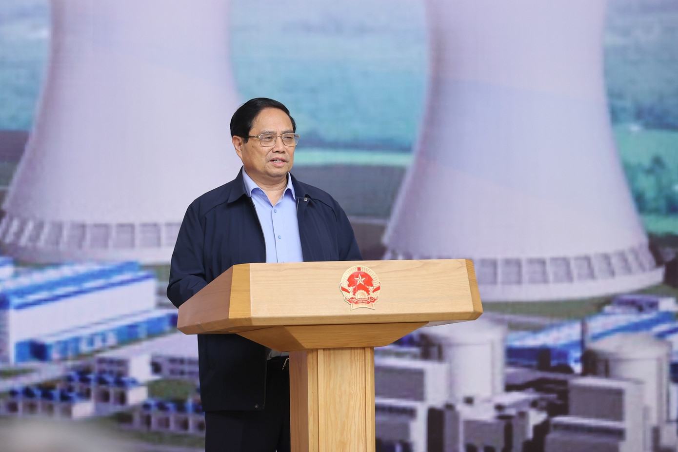 Thủ tướng Phạm Minh Chính phát biểu. Ảnh: VGP 2210ttg1.jpg