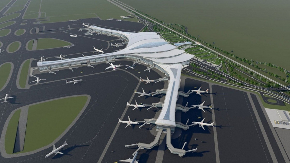 Siêu sân bay 16 tỷ USD lớn nhất Việt Nam vừa đạt mốc kỷ lục thế giới- Ảnh 3. Siêu sân bay 16 tỷ USD lớn nhất Việt Nam vừa đạt mốc kỷ lục thế giới- Ảnh 3.