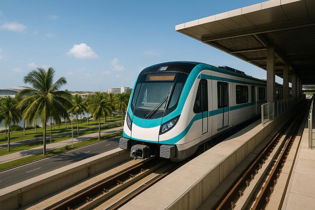 HĐND tỉnh An Giang thông qua dự thảo nghị quyết về chủ trương đầu tư dự án Tuyến tàu điện đô thị đoạn 1. Ảnh minh họa