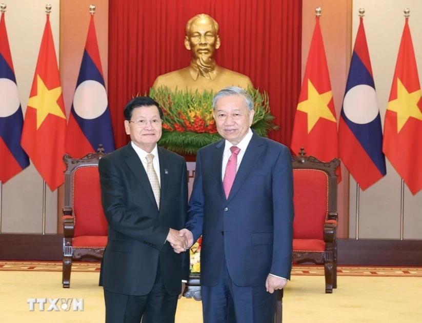 Việt Nam – Lào nhất trí tạo đột phá trong hợp tác kinh tế Việt Nam – Lào nhất trí tạo đột phá trong hợp tác kinh tế