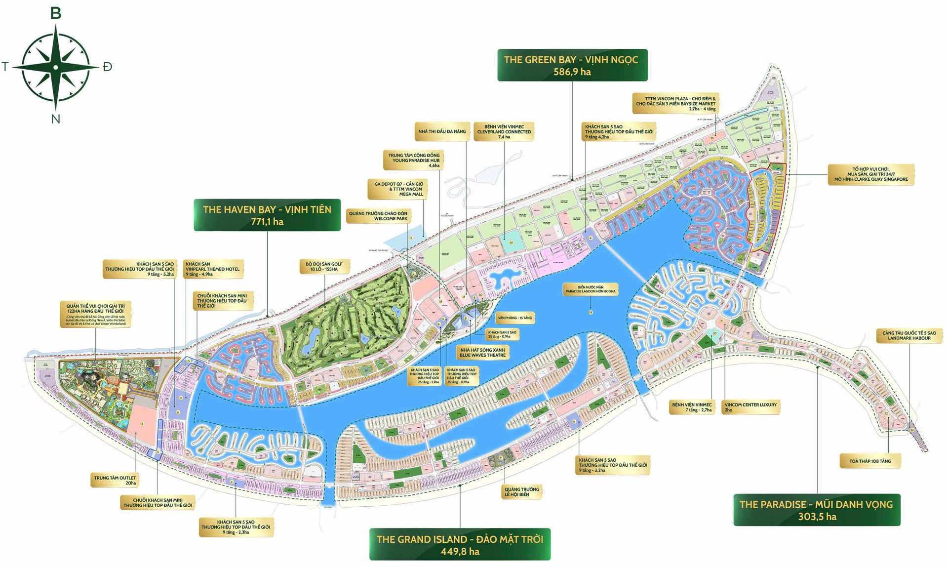 Việt Nam sắp khởi công quần thể vui chơi giải trí 122ha hàng đầu thế giới, tọa lạc giữa biển khơi với thiết kế lấy cảm hứng từ Disneyland- Ảnh 2.