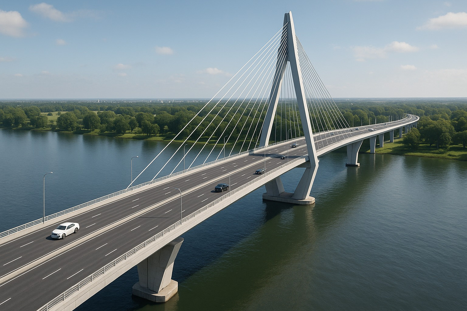 TP giàu có của Việt Nam dự kiến xây dựng cầu 13.000 tỷ, kết nối đến siêu sân bay lớn nhất cả nước- Ảnh 3.