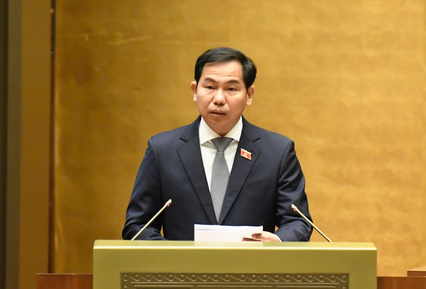 Tổng Thư ký Quốc hội Lê Quang Mạnh. Ảnh: Như Ý 2810qh1.jpg