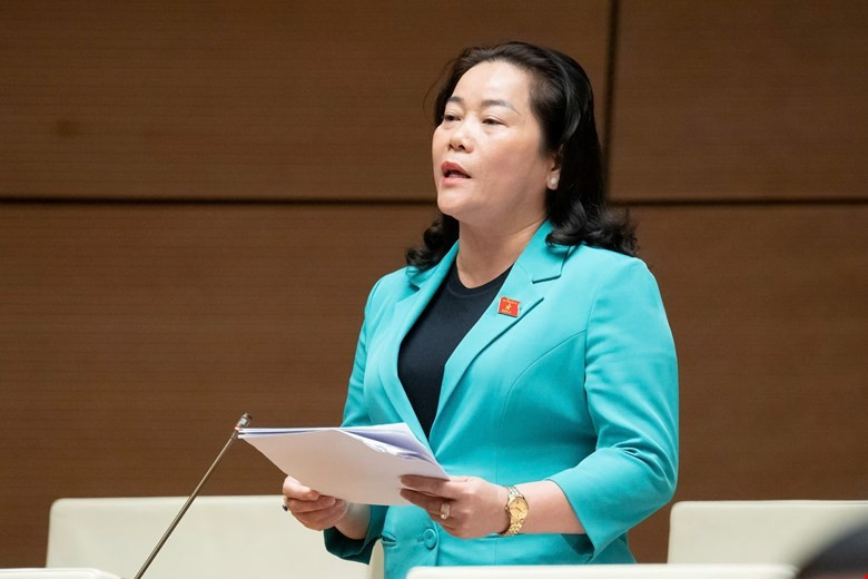 Đại biểu Lê Thị Thanh Lam. Ảnh: Như Ý 2910lam.jpg