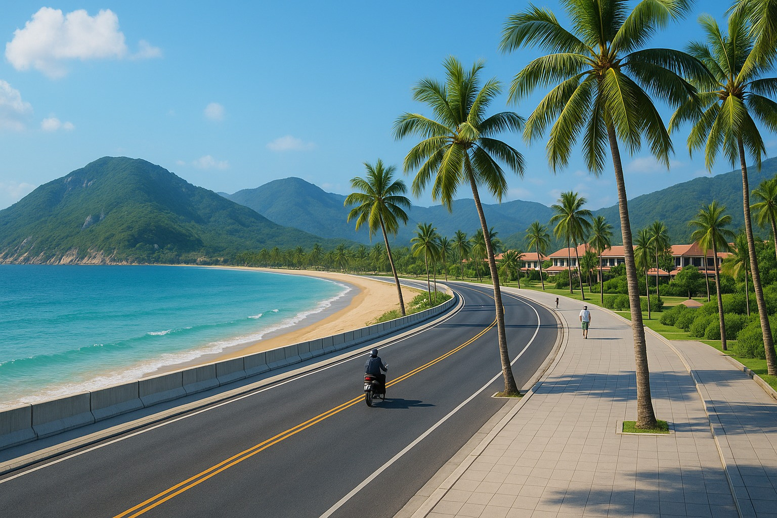 Tỉnh có đường bờ biển dài nhất Việt Nam muốn làm tuyến đường 10.000 tỷ kết nối sân bay lớn thứ 2 miền Trung với KKT trọng điểm- Ảnh 1.