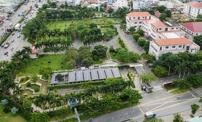 Trụ sở Quận ủy, UBND quận 12 (cũ). Nguồn ảnh: VTC