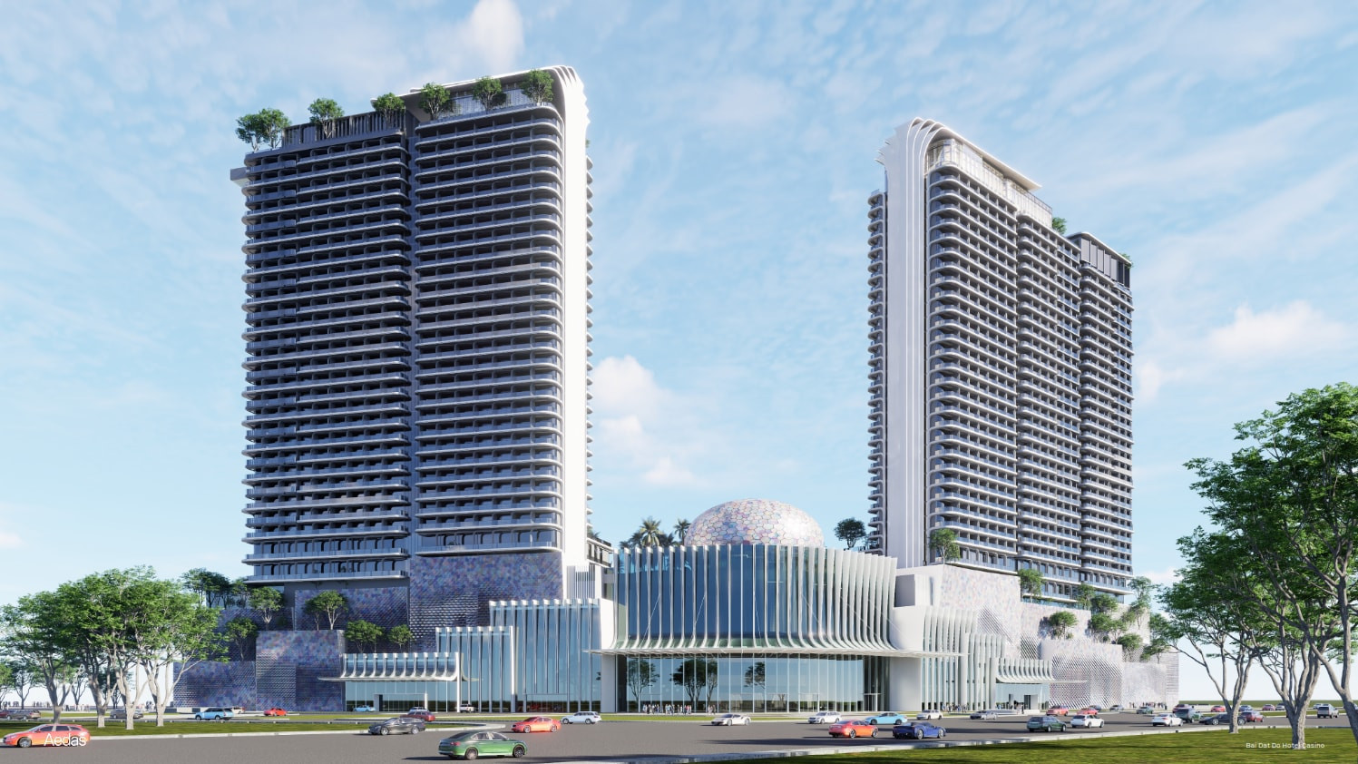 Phối cảnh Trung tâm Hội nghị APEC (S2, S3, S4) 3