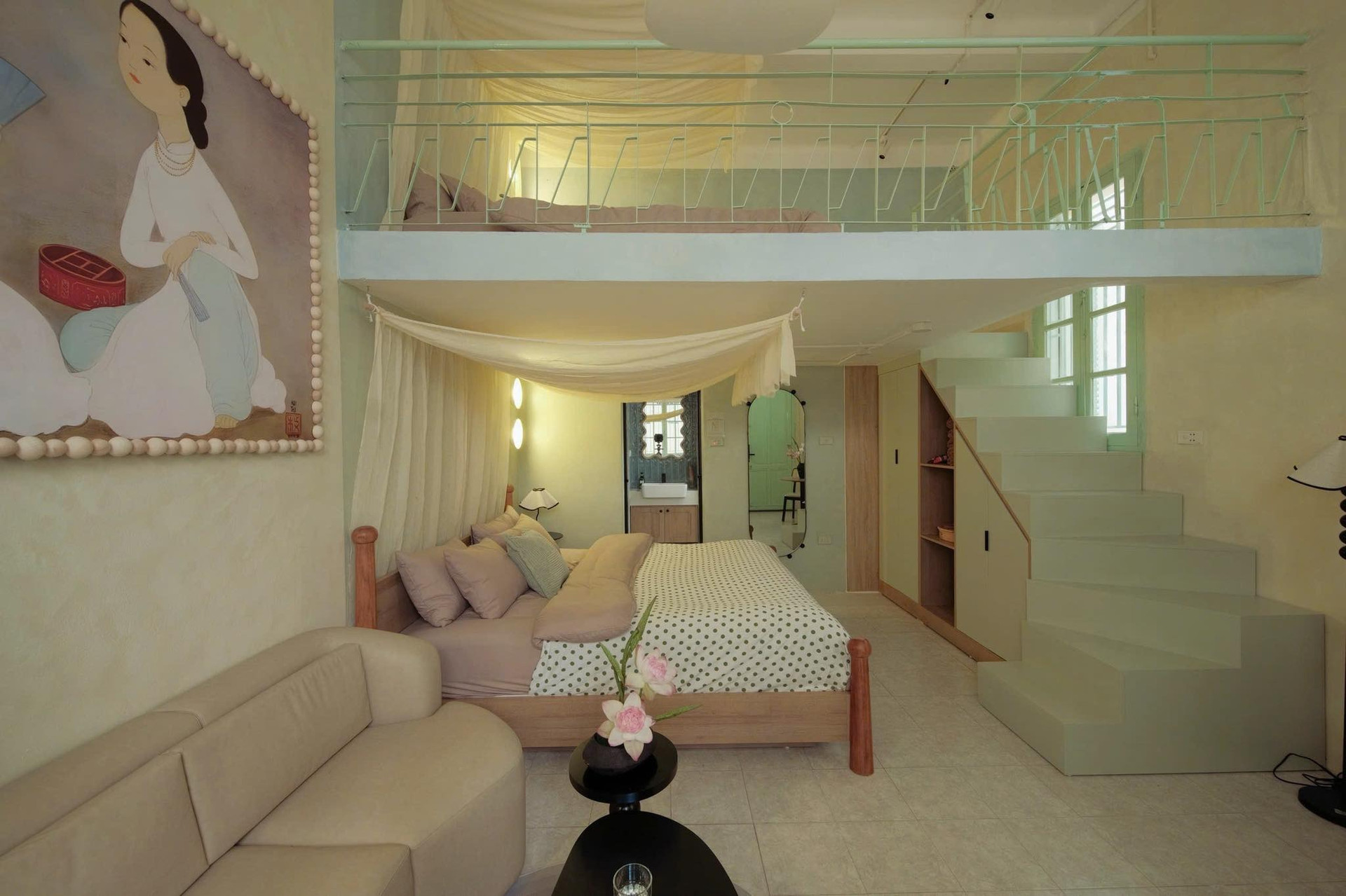 Biệt thự Pháp cũ giữa phố Bà Triệu ‘tái sinh’ thành homestay chill hết nấc- Ảnh 3.