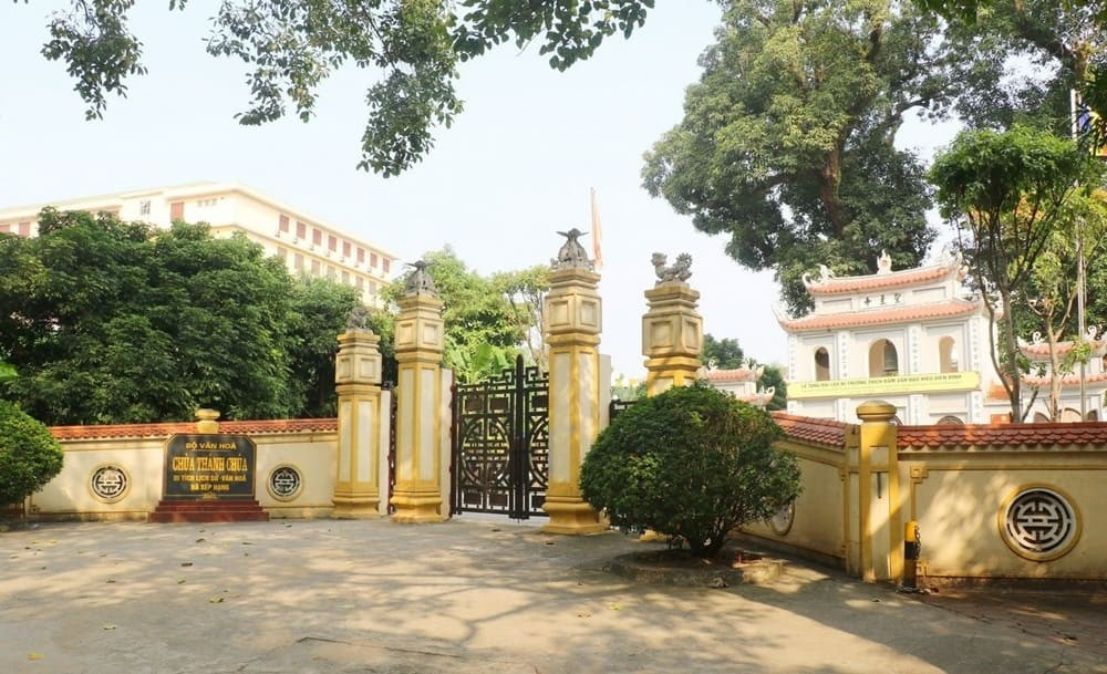 Ngôi chùa cổ hơn 1.000 tuổi được ‘hai vua tôn thờ’, nằm trong khuôn viên trường đại học lớn ở Hà Nội - ảnh 2