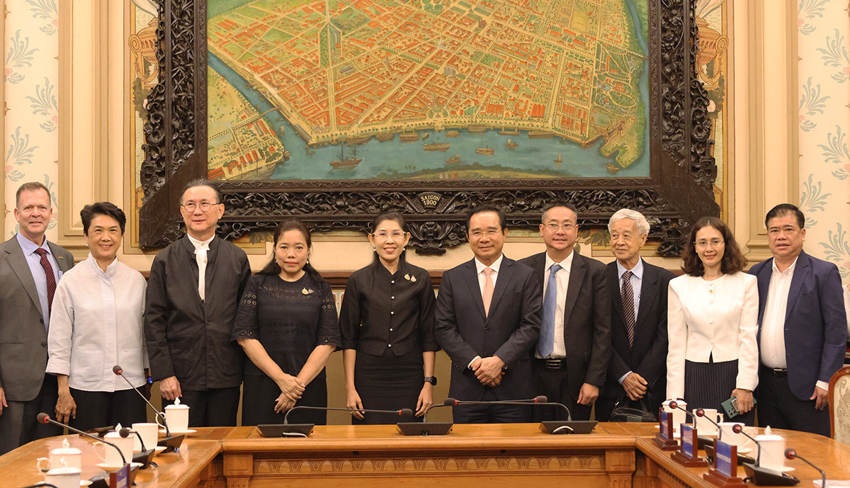 Hình ảnh tại buổi làm việc. Nguồn ảnh: UBND TP. HCM