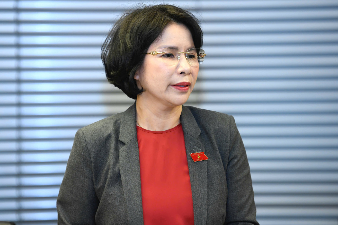 Đại biểu Quốc hội Trần Thị Nhị Hà. Ảnh: Như Ý 411ha.jpg