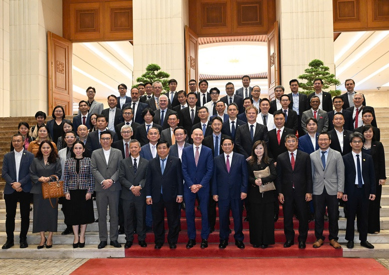 Hình ảnh tại buổi làm việc. Nguồn ảnh: Báo Chính phủ