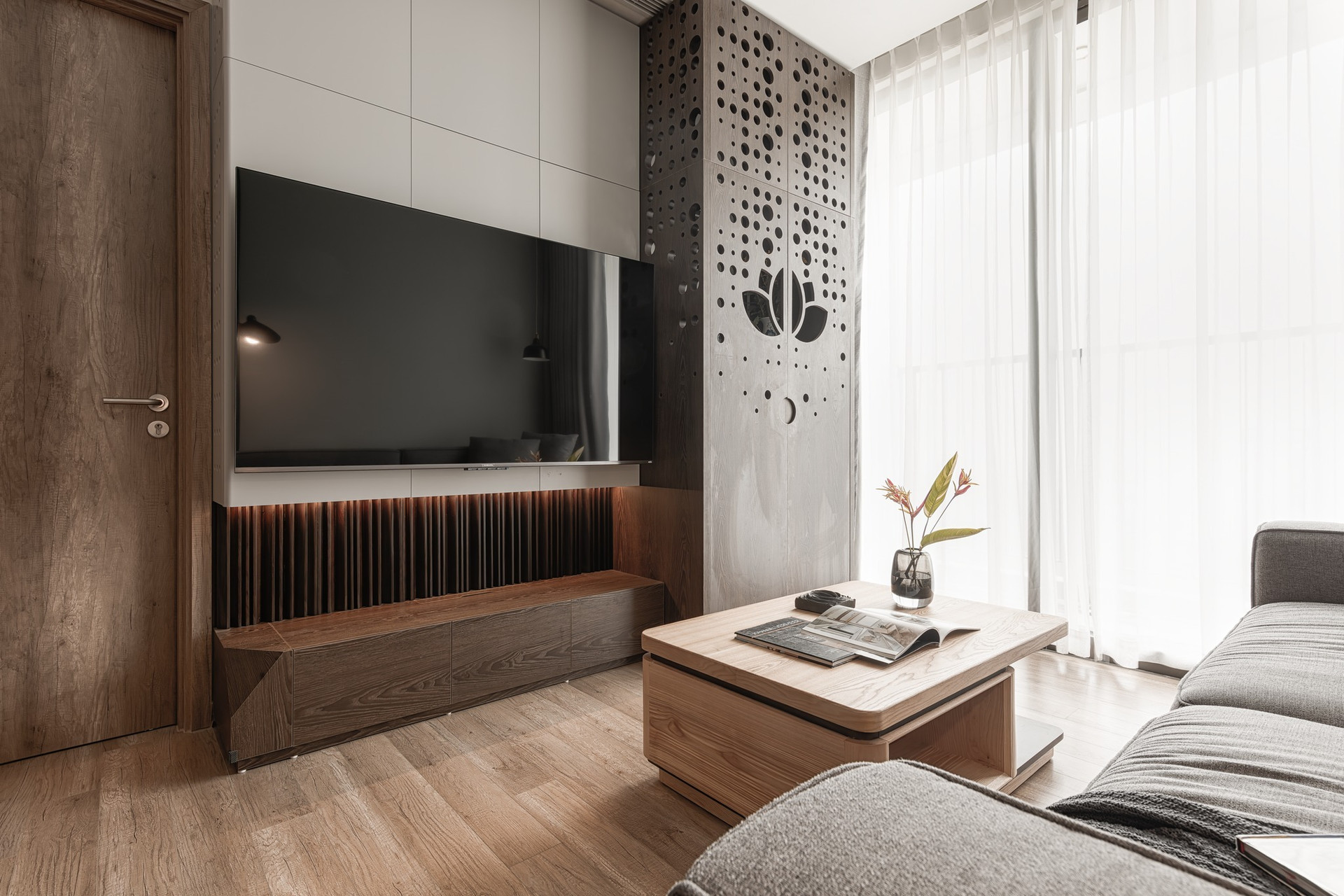 Căn hộ 100m2 ở ngoại thành Hà Nội: Không gian sống an yên, hiện đại giữa lòng khu đô thị xanh- Ảnh 6. Căn hộ 100m2 ở ngoại thành Hà Nội: Không gian sống an yên, hiện đại giữa lòng khu đô thị xanh- Ảnh 6.