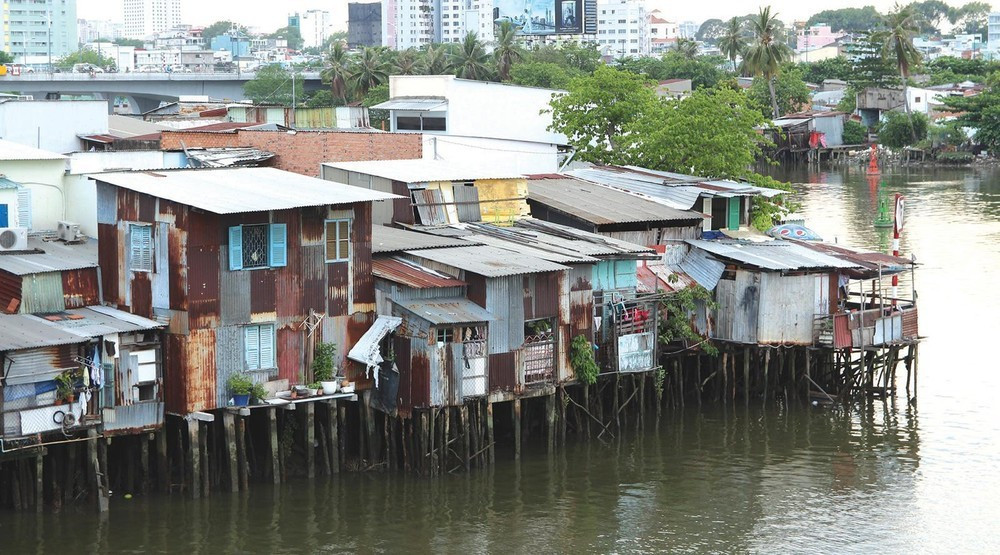 HoREA đề xuất giảm 80% tiền sử dụng đất đối với hộ dân tái định cư để đẩy nhanh việc chỉnh trang đô thị. Ảnh: Hữu Huy. 1.jpg