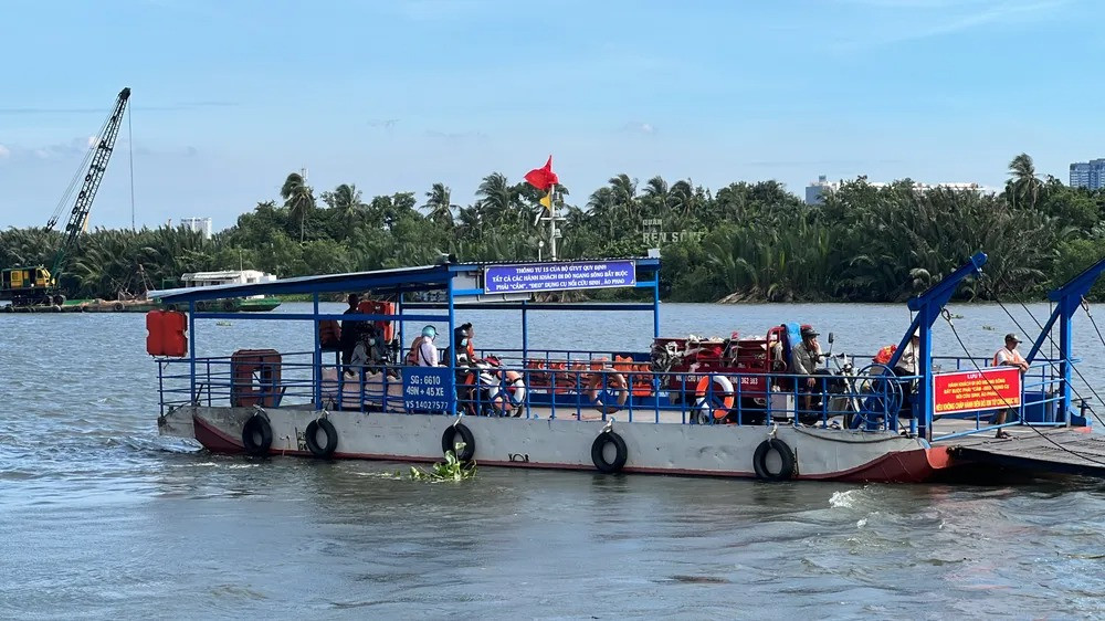 TP. HCM mở lại bến phà hoạt động từ năm 1954 ở cửa ngõ phía Đông- Ảnh 1.