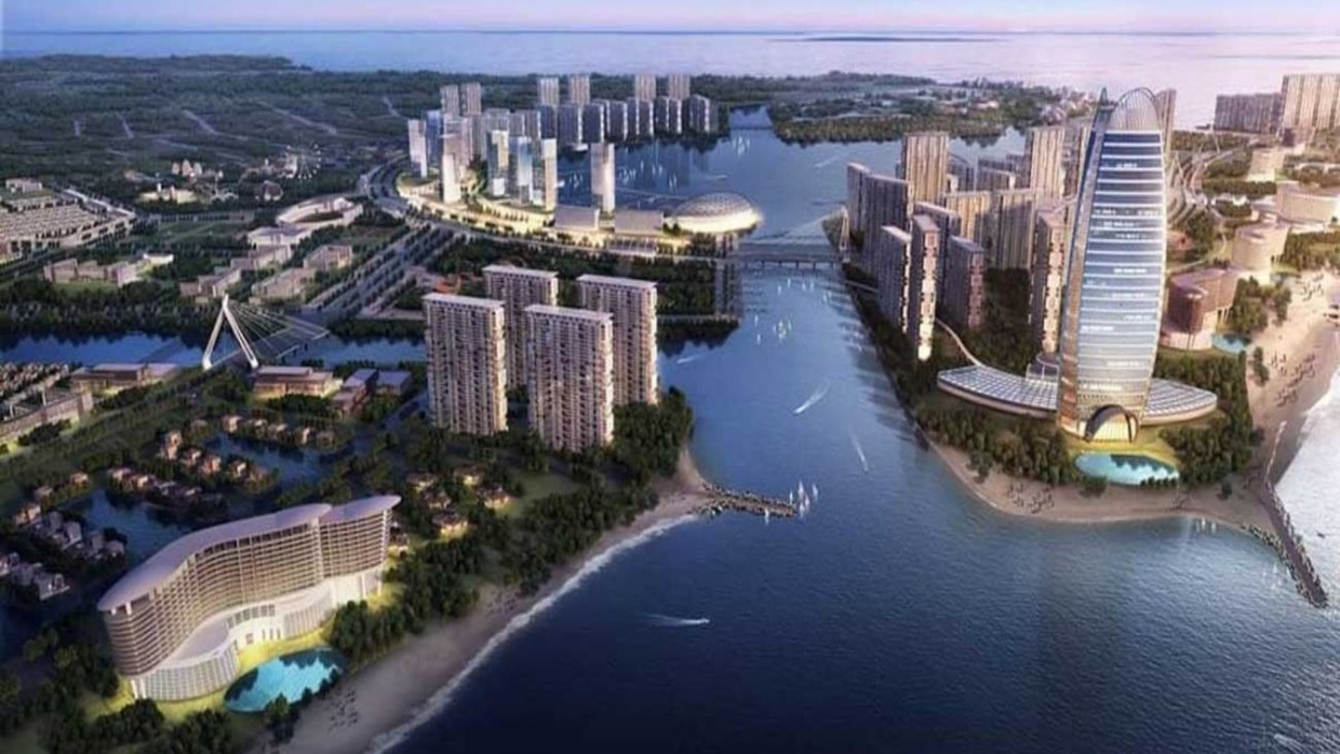 Phối cảnh dự án Vinhomes Green Paradise. Ảnh: CĐT