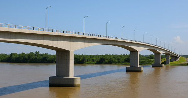 Sắp xây dựng cầu vượt quy mô nối đôi bờ sông Cái Lớn, kết nối 2 tỉnh Đồng bằng sông Cửu Long