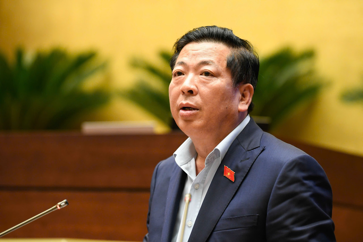 Bộ trưởng Xây dựng Trần Hồng Minh. Ảnh: Như Ý 1411bxd1.jpg