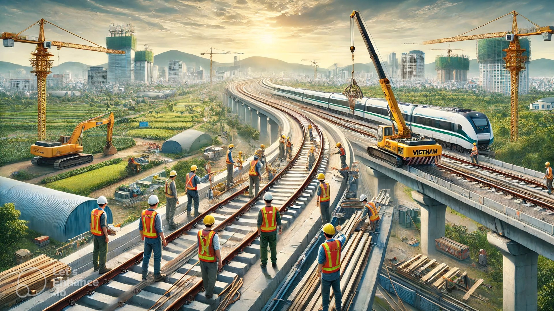 Việt Nam lần đầu tổ chức triển lãm quốc tế ngành đường sắt, Hòa Phát 'khoe' ngay thép ray cao tốc