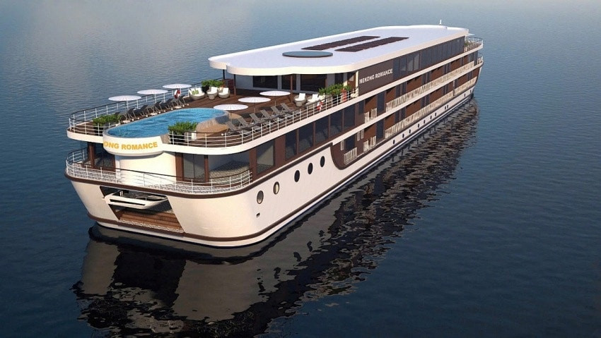 Dự án đóng tàu Mekong Romance trị giá 100 tỷ của Việt Nam vừa đạt bước tiến quan trọng